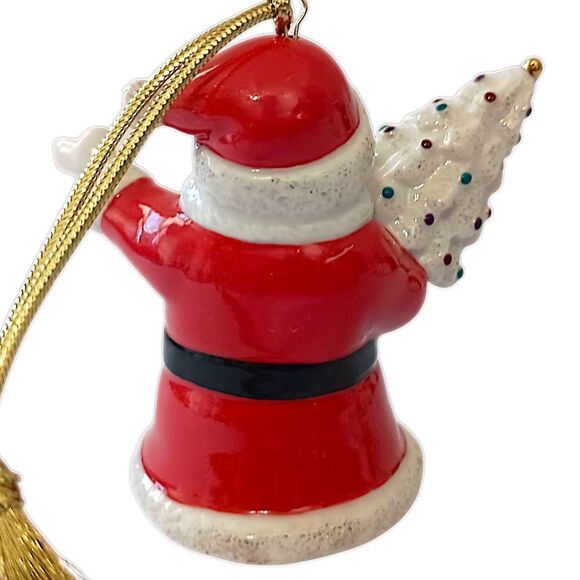 Lenox Tree Charmer Ornament Santa Claus Christmas Tree Porcelain Handpainted - Picture 6 of 15